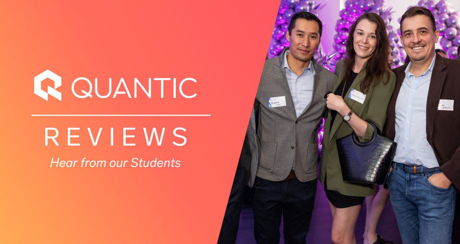 Quantic Students give their reviews of Quantic